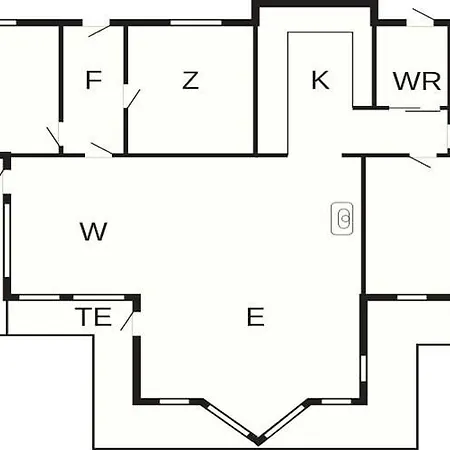 8 Person In Vaeggerlose Semesterbostad